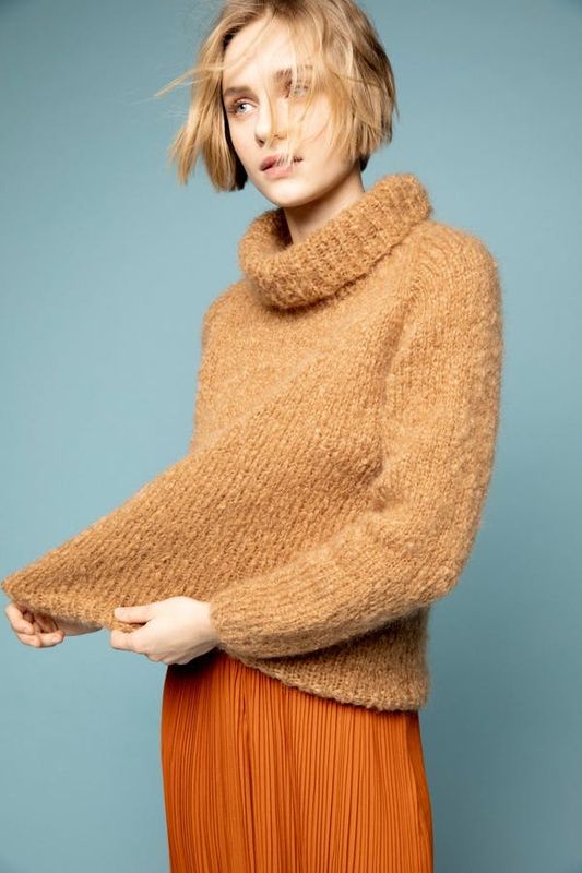 Tjukk Mohair Dame 329