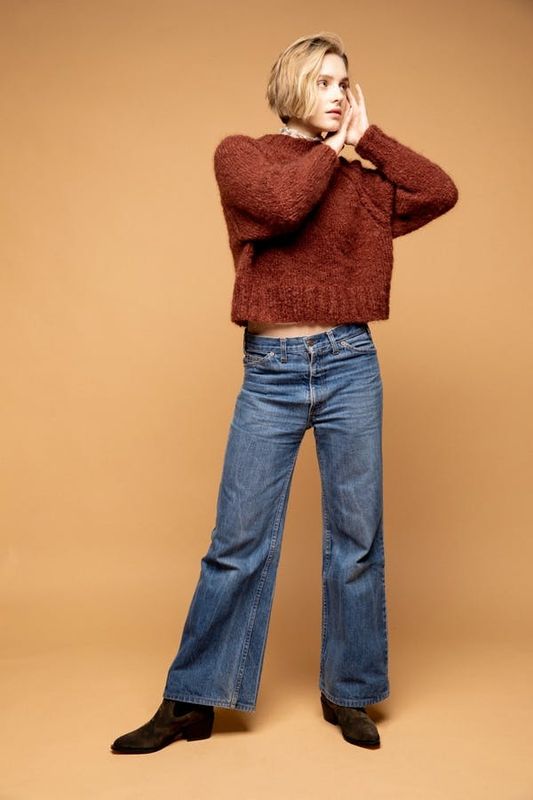 Tjukk Mohair Dame 329