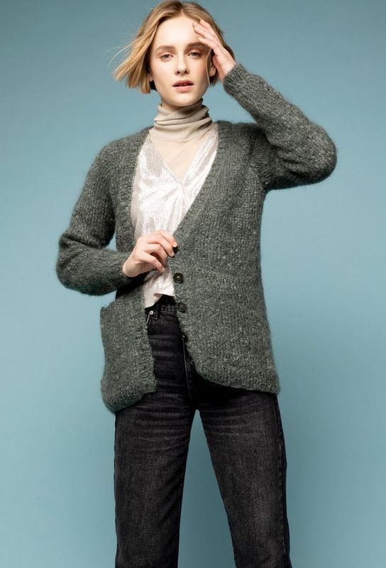Tjukk Mohair Dame 329