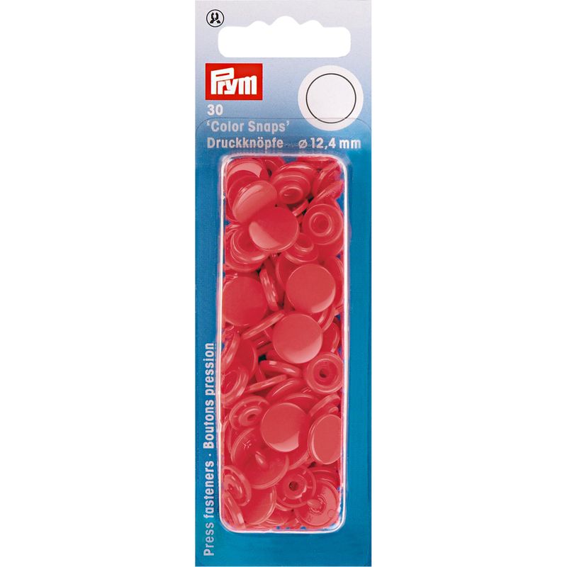 Prym trykknapp rød