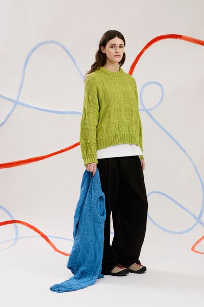 Rauma Garn - Mega Mood Sweater strikkepakke