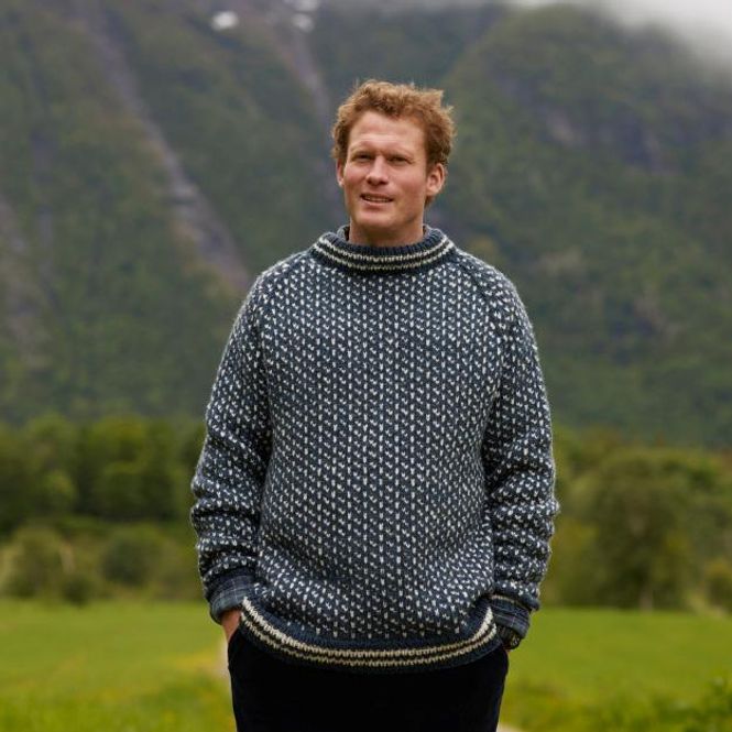 Hovedbilde Islender til Herre (Mørk petrol) 