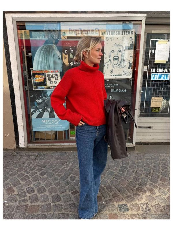 PK-278  Scarlet Sweater oppskrift