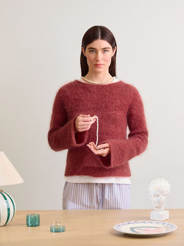 2602 DIY Nr. 4 Lyra Sweater oppskrift