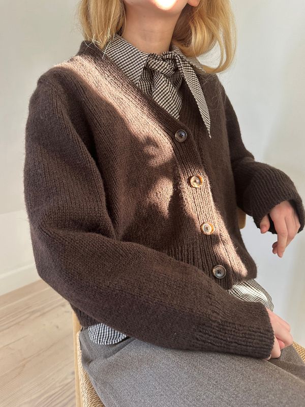 Chunky Mouliné Cardigan