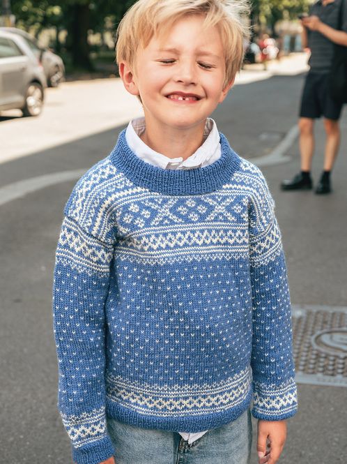 Hovedbilde Setesdal Genser Junior (i Tynn Peer Gynt)