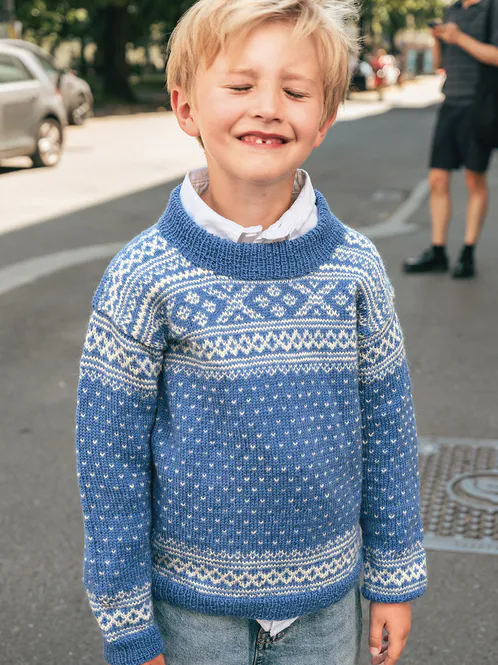 Hovedbilde Setesdal Genser Junior (i Tynn Peer Gynt)