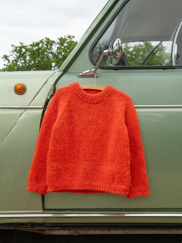 Tiro Sweater Junior (BØRSTET ALPAKKA)