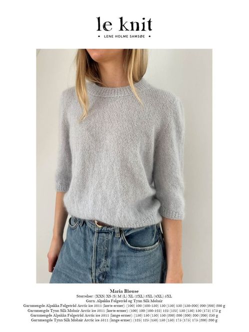 Hovedbilde LHS-70 Maria Blouse oppskrift