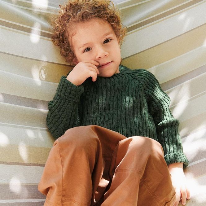 Hovedbilde Theo Sweater Junior - Tynn Merinoul