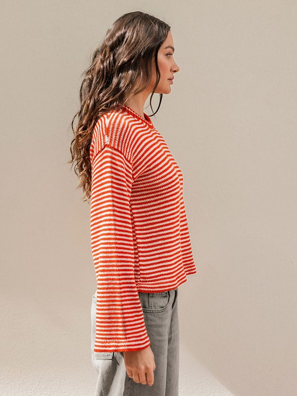  2504  Nr. 2 Cleo sweater oppskrift
