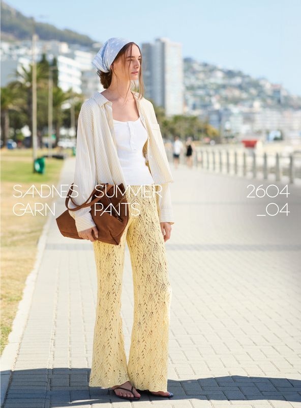 2604 Nr. 4 Summer Pants oppskrift