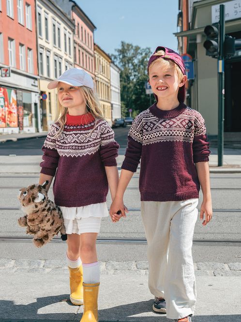 Hovedbilde Setesdal Genser Junior (i Babyull Lanett)