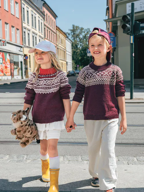 Hovedbilde Setesdal Genser Junior (i Babyull Lanett)