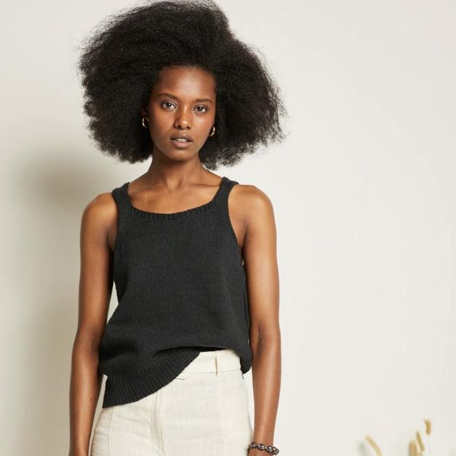 Hovedbilde 415-3 Noor singlet til dame oppskrift