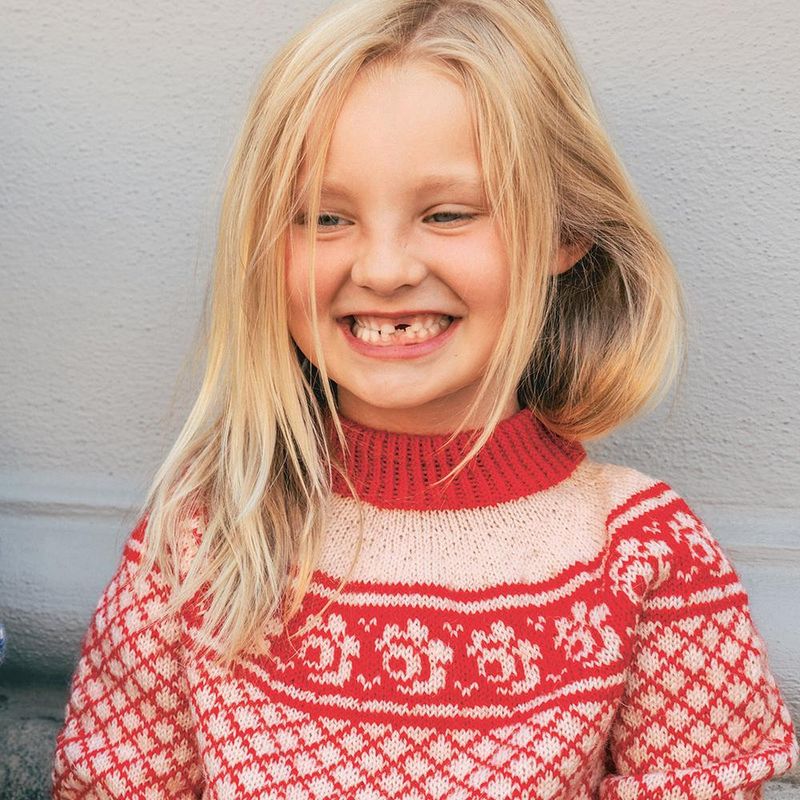 Blome genser junior (i Tynn Peer Gynt)