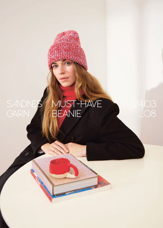 Enkeltoppskrift / 2403 DIY / Nr. 8 Must-have beanie