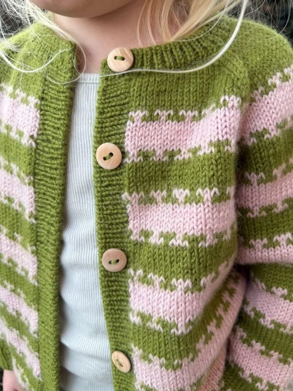 PK-276 Key Cardigan Junior oppskrift