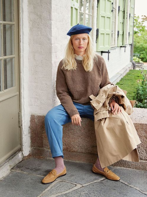 Hovedbilde Debutant sweater 2312 Tweed Recycled / Nr. 1B ...